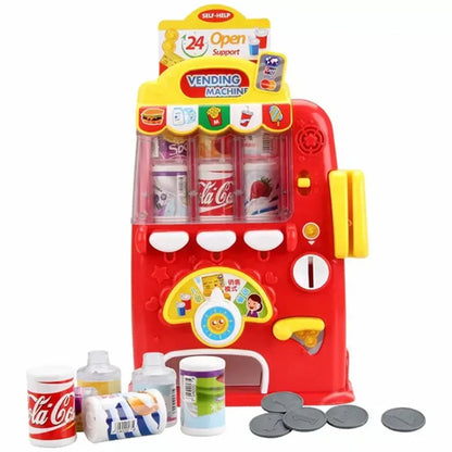 Baby Musical Vending Machine Set, Electronic Drink Machine, Educational Learning Toy - Jaiman Toys