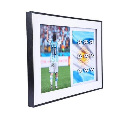Lionel Messi 80x60 Premium Decorative Wall Frame – A Tribute to Football Royalty - Jaiman Toys