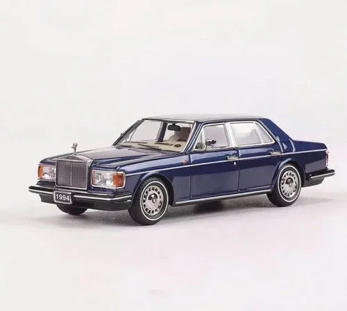 GFCC 1:64 Rolls-Royce Silver Spur III (1994) Diecast Model Car – Blue