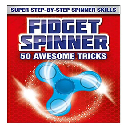 Fidget Spinner Book – 50 Awesome Tricks with StepbyStep Spinner Skills - Jaiman Toys