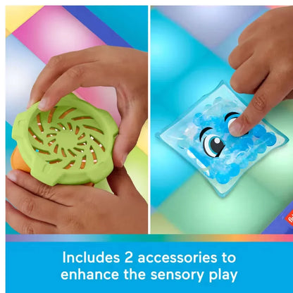 Fisher-Price Sensory Bright Light Station, Electronic Learning Activity Table For Preschool Sensory Play - Jaiman Toys