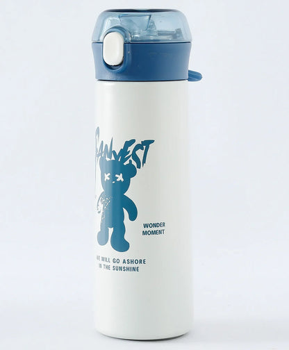 You Cup : Stainless Steel Water Bottle For Kids 380 ML (White) - Jaiman Toys