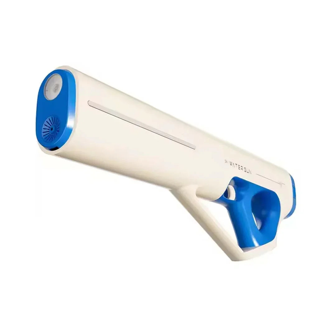 Automatic Electric Water Gun with 30-35M Long-Range, High-Capacity Soaker – Powerful Electric Water Blaster with LED Lights for Kids 3+ & Adults, Waterproof Outdoor Summer Pool Toy - Jaiman Toys