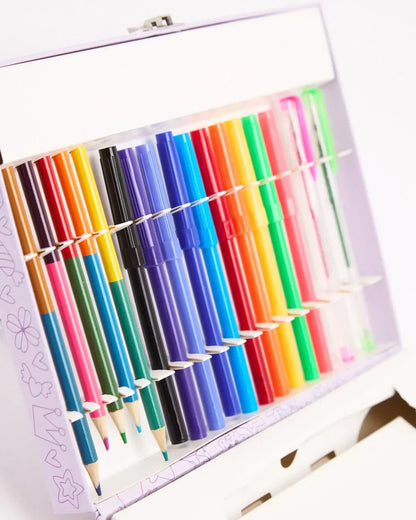 Colour and Carry Unicorn Fun Colouring Set - Jaiman Toys
