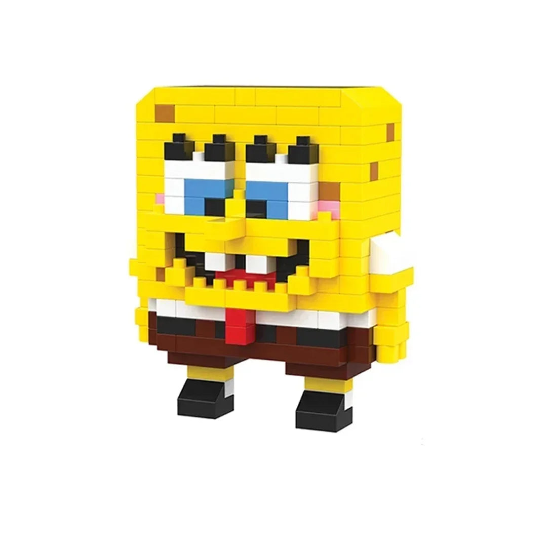 Mini Building Blocks Toy – Sitting Mold Small Particle Set for Kids Birthday Gift