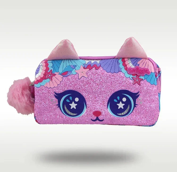 Smiggle Kitty Pencil Case Pouch For Kids - Jaiman Toys