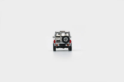 BM Creations 1:64 Toyota Land Cruiser LC76 Diecast Model Car | Premium Collectible with Opening Parts & Accessories | Three Color Variants