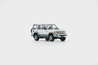 BM Creations 1:64 Toyota Land Cruiser LC76 Diecast Model Car | Premium Collectible with Opening Parts & Accessories | Three Color Variants