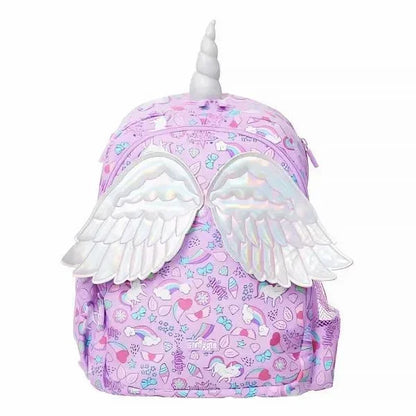 Smiggle School Bag : Unicorn Colorful & Stylish 16 Inch Backpack for Kids - Jaiman Toys