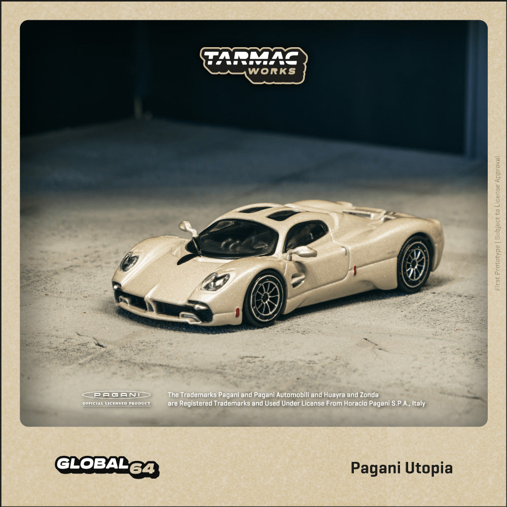 Tarmac Works 1:64 Pagani Utopia Rinascimento T64G-TL055-BI