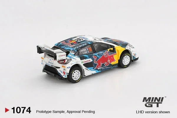 Mini GT 1:64 Racing Duo Diecast Set – Roxy Porsche 911 GT3 R IMSA 2024 + Ford Puma Rally1 Finland 2024 Collectibles