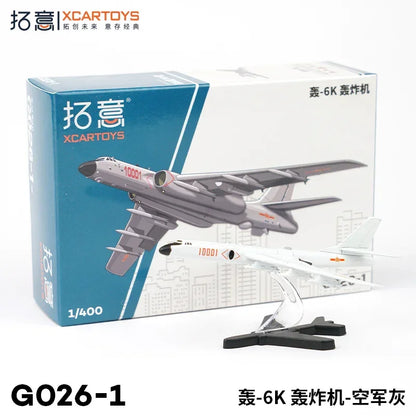 XCARTOYS 1/64 PLA Xian H-6K Strategic Bomber - Air Force Grey - Jaiman Toys