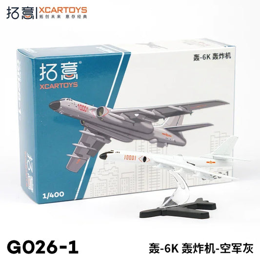 XCARTOYS 1/64 PLA Xian H-6K Strategic Bomber - Air Force Grey - Jaiman Toys