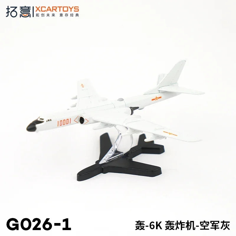XCARTOYS 1/64 PLA Xian H-6K Strategic Bomber - Air Force Grey - Jaiman Toys