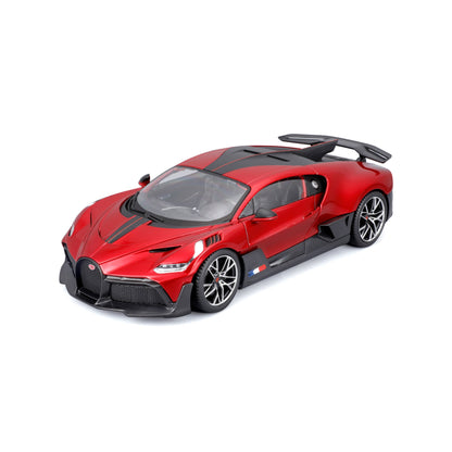 Bburago Bugatti Divo 1:18 Die-Cast Model Car | Red | Premium Collector's Edition
