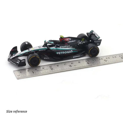 2024 Mercedes-AMG W15 set of 2 cars 1:43 Bburago Formula 1 diecast scale model car - Jaiman Toys
