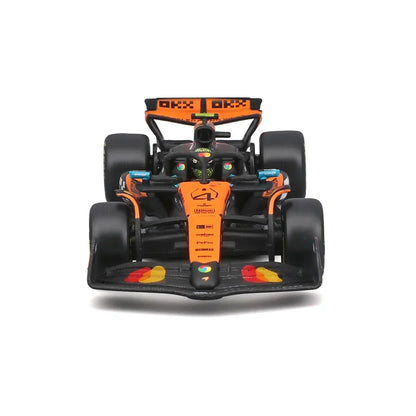 Bburago 1:43 McLaren MCL39 #4 Lando Norris 2025 Formula 1 Diecast Car with Display Base & Case