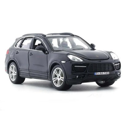 Porsche Cayenne Turbo Black 1:24 Scale Diecast Model Car by Bburago – Official Licensed SUV Collectible - Jaiman Toys
