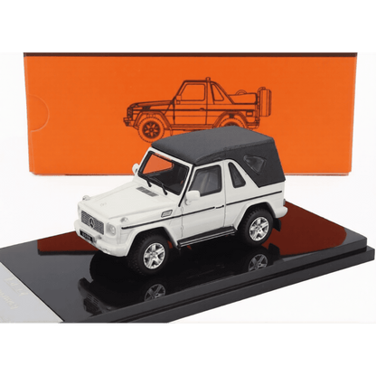 GCD 1:64 Mercedes-Benz G50 Diecast Model Car | Premium Full Metal Collectible SUV with Display Base | Available in 2 Color Variants