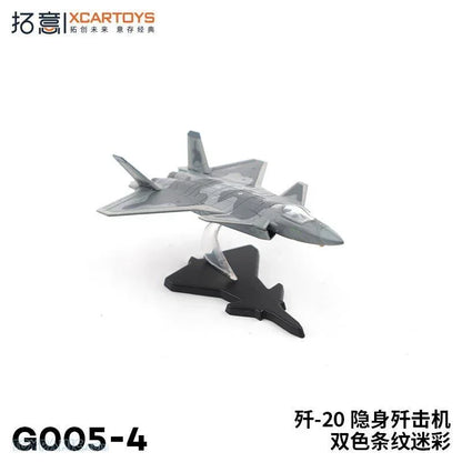 XCARTOYS G005-4 1:200 J-20 Stealth Fighter Diecast Model - Jaiman Toys