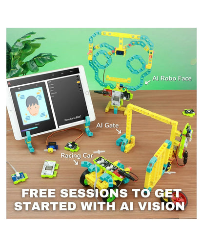 WitBlox AI Artificial Intelligence Robotic Science Kit for 101+ Project- 174 parts