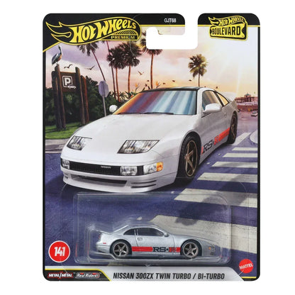 Hot Wheels Boulevard Premium Diecast Car Set – 5 Collectible Models | Real Riders | Metal Body & Chassis