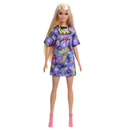 Barbie Doll with Clothes and Accessories, Blond Hair and 3 Party-Themed Mix-and-Match Outfits Including Dresses, Purses and Heels - Jaiman Toys