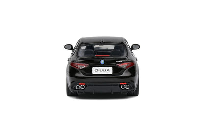 Solido : ALFA ROMEO GIULIA QUADRIFOGLIO BLACK (Scale 1:43) - Jaiman Toys