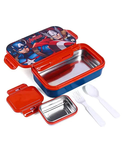 Striders Avengers Printed Lunch Box - 470Ml - Jaiman Toys