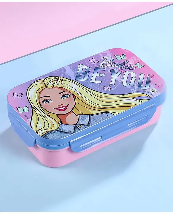Striders Barbie Printed Lunch Box - 470Ml - Jaiman Toys