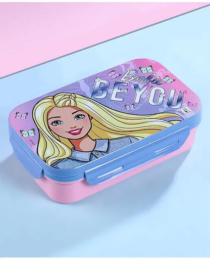 Striders Barbie Printed Lunch Box - 470Ml - Jaiman Toys