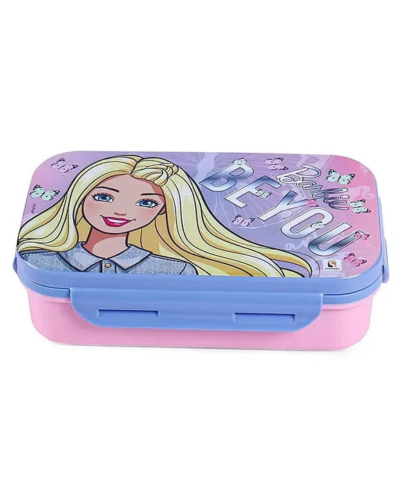 Striders Barbie Printed Lunch Box - 470Ml - Jaiman Toys