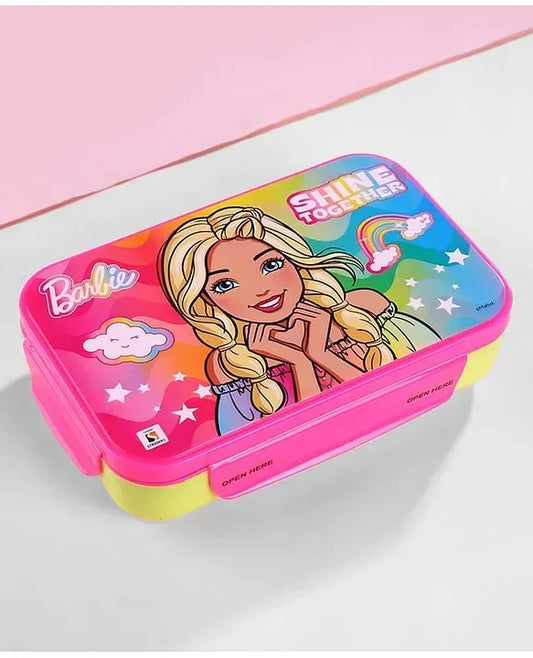 Striders Barbie Printed Lunch Box - 700Ml - Jaiman Toys