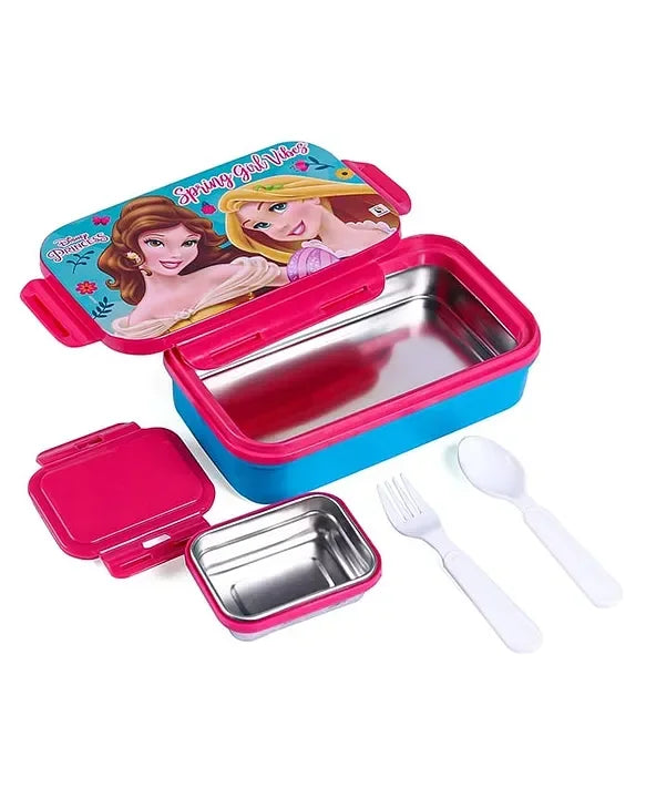 Striders Disney Princess Lunch Box - 470Ml - Jaiman Toys