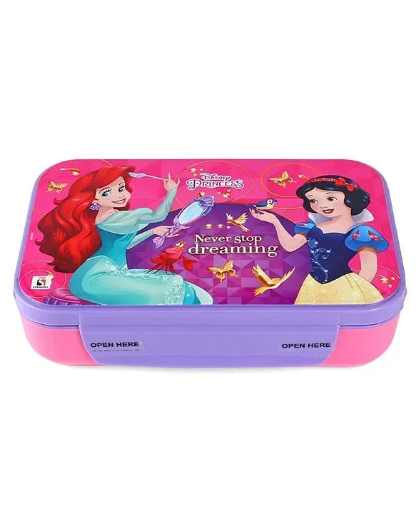Striders Disney Princess Printed Lunch Box - 700Ml - Jaiman Toys