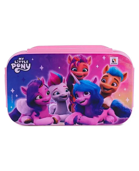 Striders My Little Pony Printed Lunch Box - 470Ml - Jaiman Toys