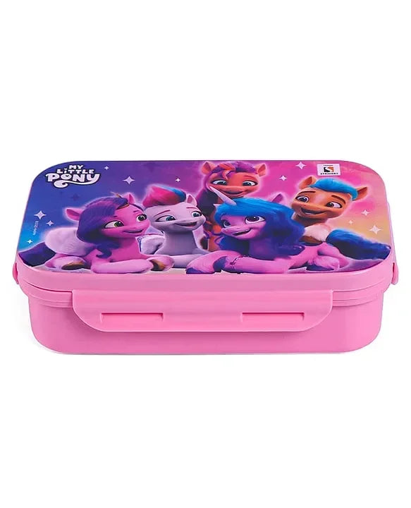 Striders My Little Pony Printed Lunch Box - 470Ml - Jaiman Toys