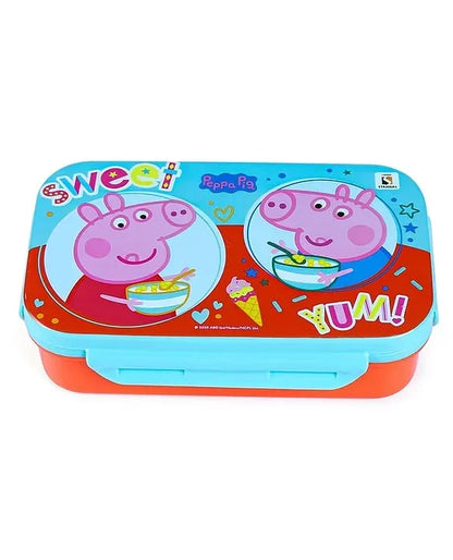 Striders Peppa Pig Sweet Yum Printed Lunch Box - 470Ml - Jaiman Toys