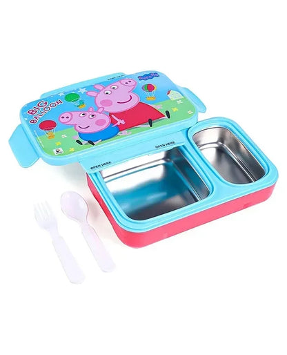 Striders Peppa Pig Printed Lunch Box - 700Ml - Jaiman Toys