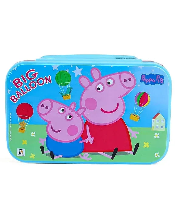 Striders Peppa Pig Printed Lunch Box - 700Ml - Jaiman Toys