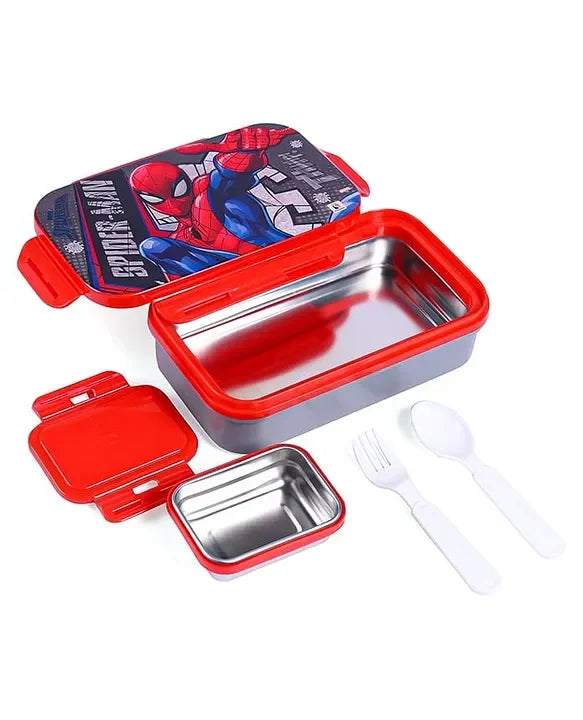 Striders Spider Man Printed Lunch Box - 470Ml - Jaiman Toys