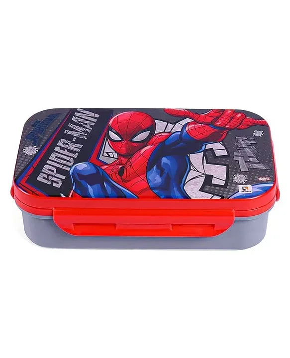 Striders Spider Man Printed Lunch Box - 470Ml - Jaiman Toys