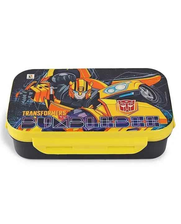 Striders Transformers Bumblebee Printed Lunch Box - 470Ml - Jaiman Toys