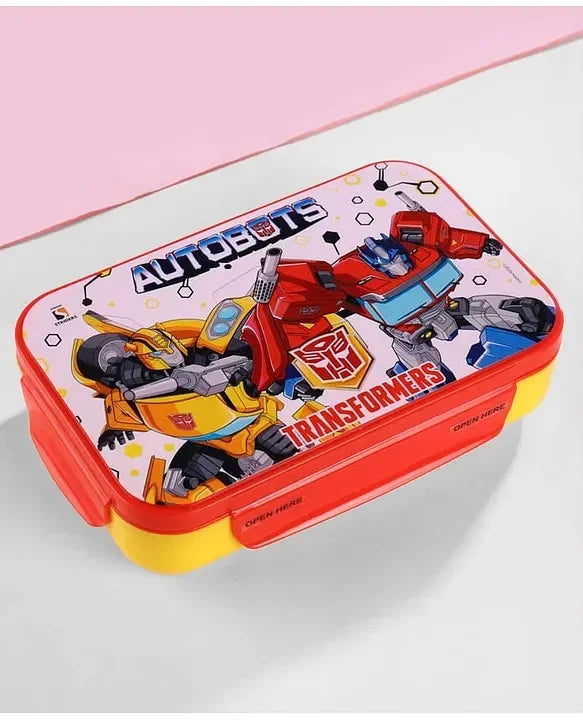 Striders Transformers Autobots Printed Lunch Box - 700Ml - Jaiman Toys