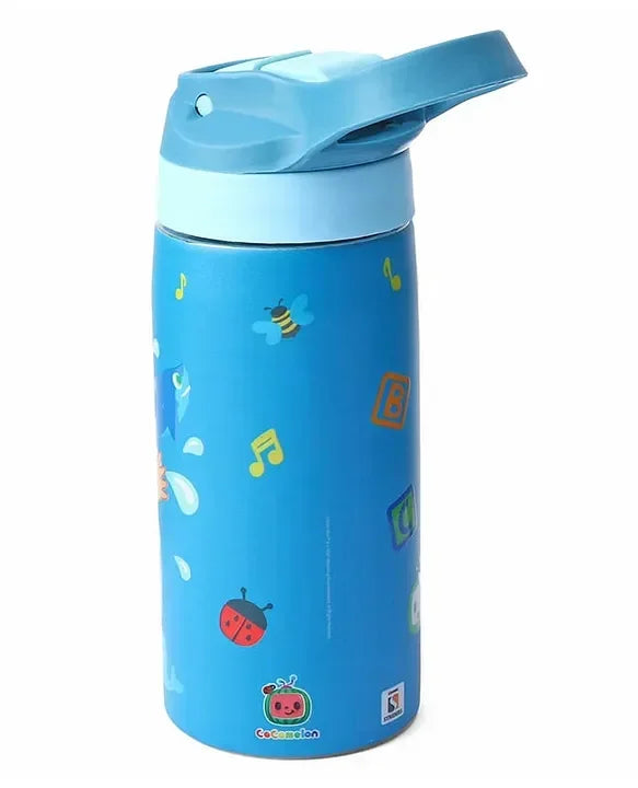 Striders CocoMelon Printed Stainless Steel Sipper Bottle - 500Ml - Jaiman Toys