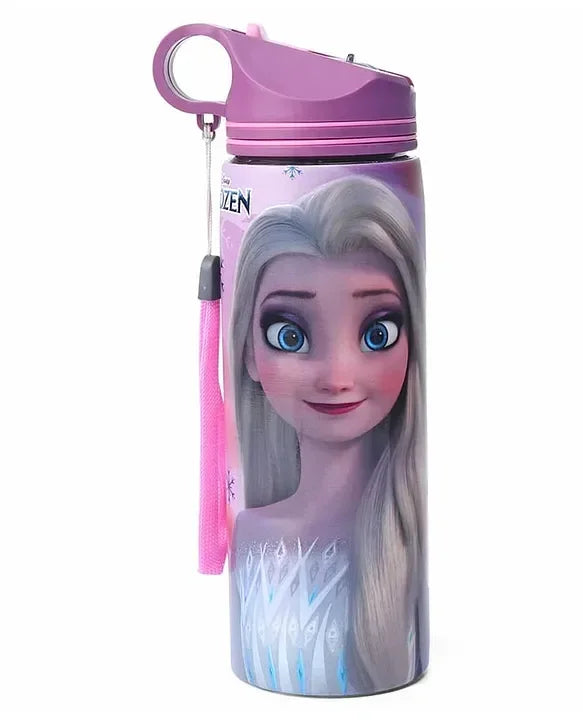 Striders Disney Frozen Printed Stainless Steel Sipper Bottle - 700Ml - Jaiman Toys