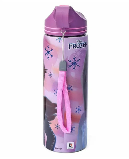 Striders Disney Frozen Printed Stainless Steel Sipper Bottle - 700Ml - Jaiman Toys