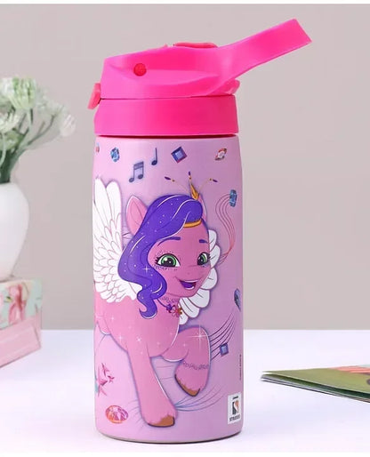Striders My Little Pony Printed Stainless Steel Sipper Bottle - 500Ml - Jaiman Toys