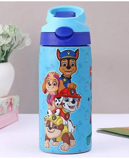 Striders Paw Patrol Printed Stainless Steel Sipper Bottle - 500Ml - Jaiman Toys