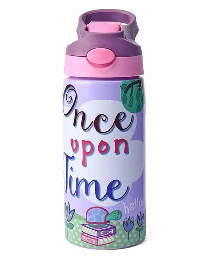 Striders Peppa Pig Printed Stainless Steel Sipper Bottle - 500Ml - Jaiman Toys